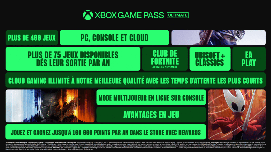Xbox Game Pass : Microsoft rebat les cartes de son service avec de nouveaux abonnements 3 image 1