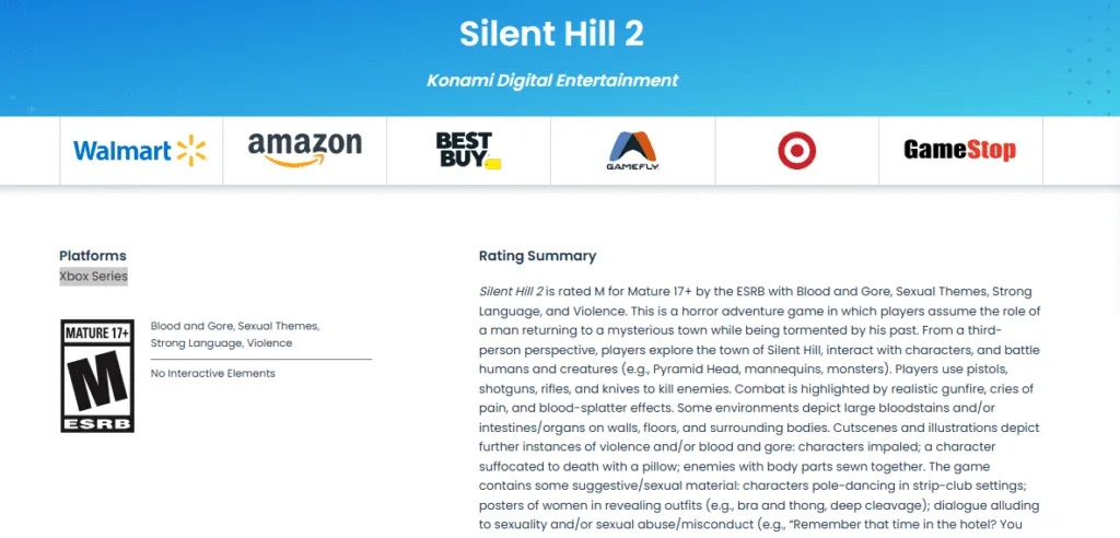 Silent Hill 2 Remake : la version Xbox Series se profile à l’horizon 1 image 7