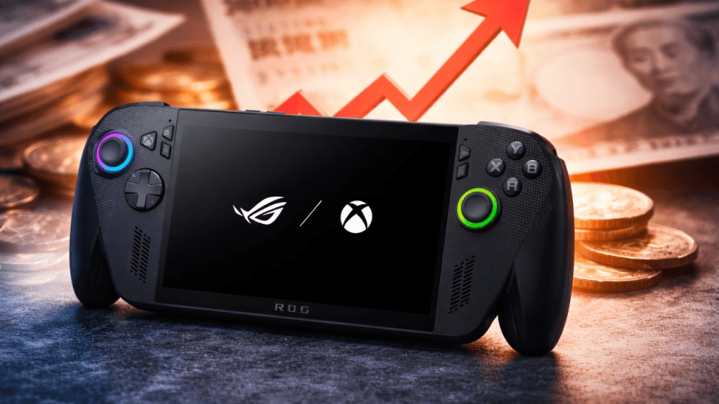 ROG Xbox Ally X : la pénurie de mémoire provoque une hausse surprise au Japon