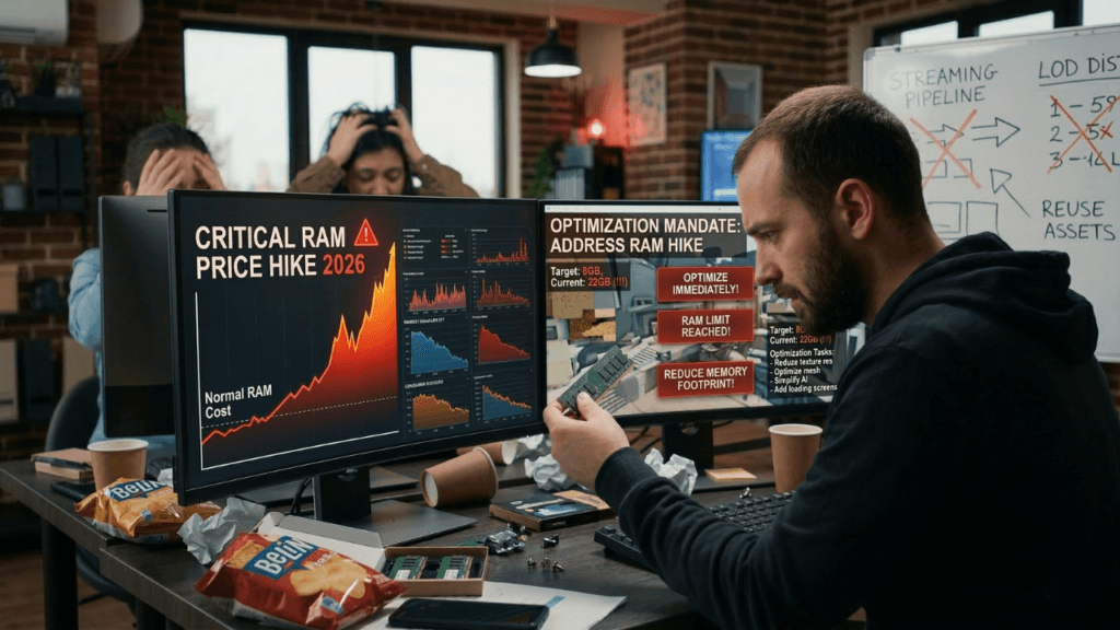 GDC 2026 : l’optimisation redevient une priorité pour les studios à cause de la crise de la RAM GDC 2026 : l’optimisation redevient une priorité pour les studios à cause de la crise de la RAM