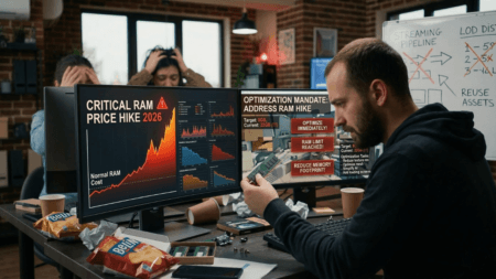 GDC 2026 : l’optimisation redevient une priorité pour les studios à cause de la crise de la RAM GDC 2026 : l’optimisation redevient une priorité pour les studios à cause de la crise de la RAM