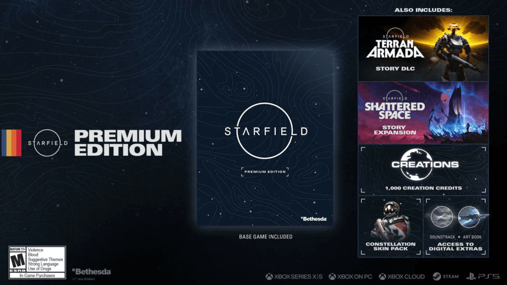 Starfield officialise sa sortie PS5 avec une version totalement repensée