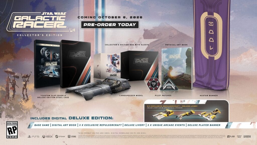 Star Wars: Galactic Racer dévoile sa date de sortie et ses éditions Deluxe et Collector