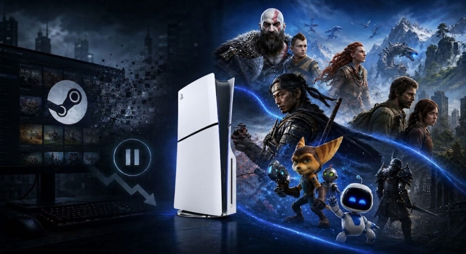 Ces ventes montrent pourquoi Sony ralentit ses portages PlayStation sur PC