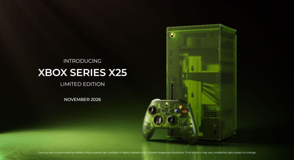 Xbox Series X 25th Anniversary le modèle transparent aurait un vrai changement interne 2 Xbox Series X 25th Anniversary le modèle transparent aurait un vrai changement interne