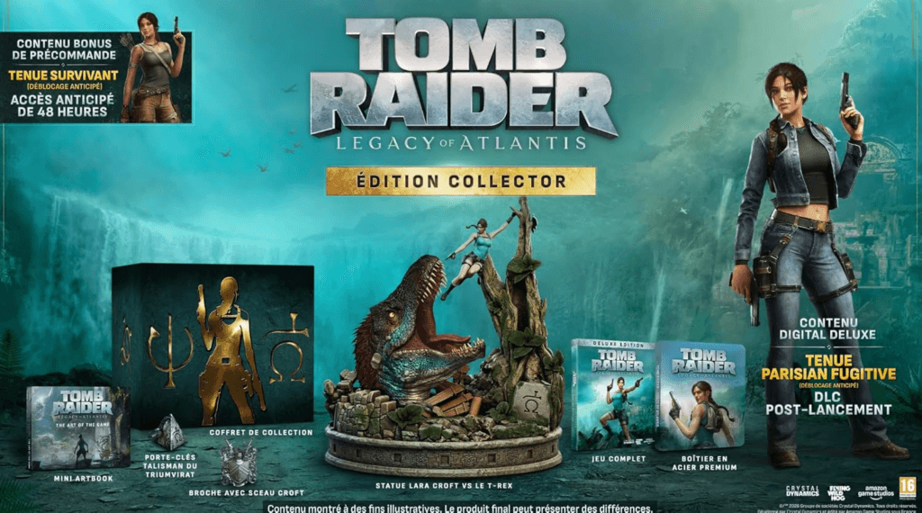 Tomb Raider: Legacy of Atlantis quelle édition faut-il précommander avant la sortie ? 11 Tomb Raider: Legacy of Atlantis quelle édition faut-il précommander avant la sortie ?