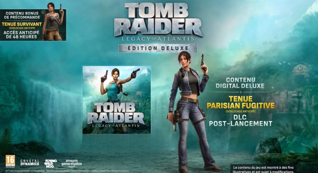 Tomb Raider: Legacy of Atlantis quelle édition faut-il précommander avant la sortie ? 7 Tomb Raider: Legacy of Atlantis quelle édition faut-il précommander avant la sortie ?