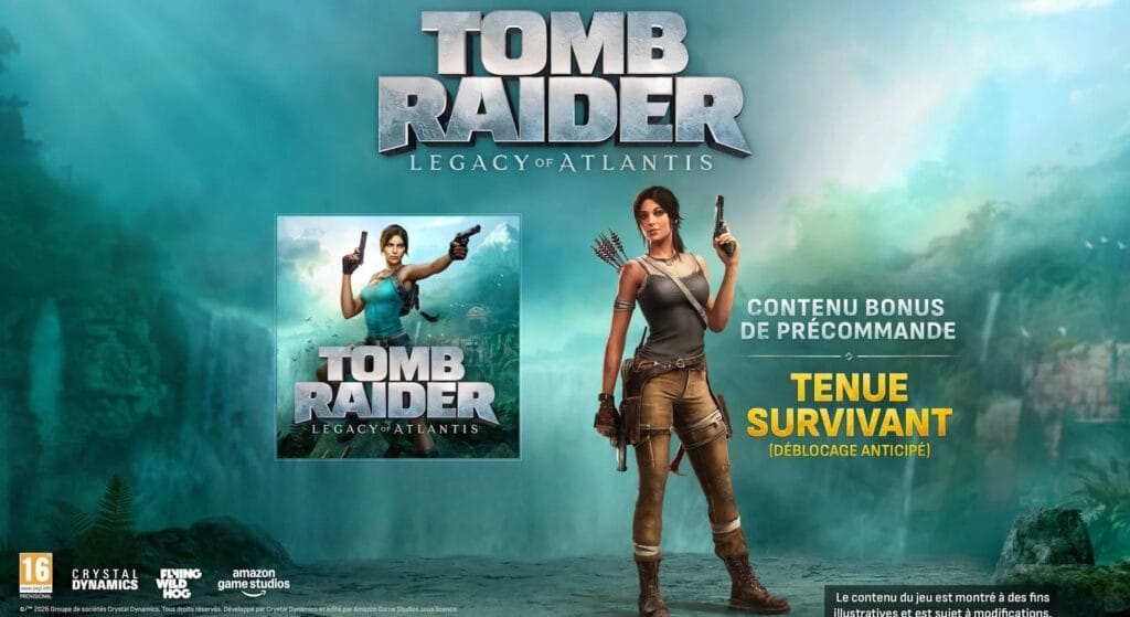 Tomb Raider: Legacy of Atlantis quelle édition faut-il précommander avant la sortie ? 3 Tomb Raider: Legacy of Atlantis quelle édition faut-il précommander avant la sortie ?