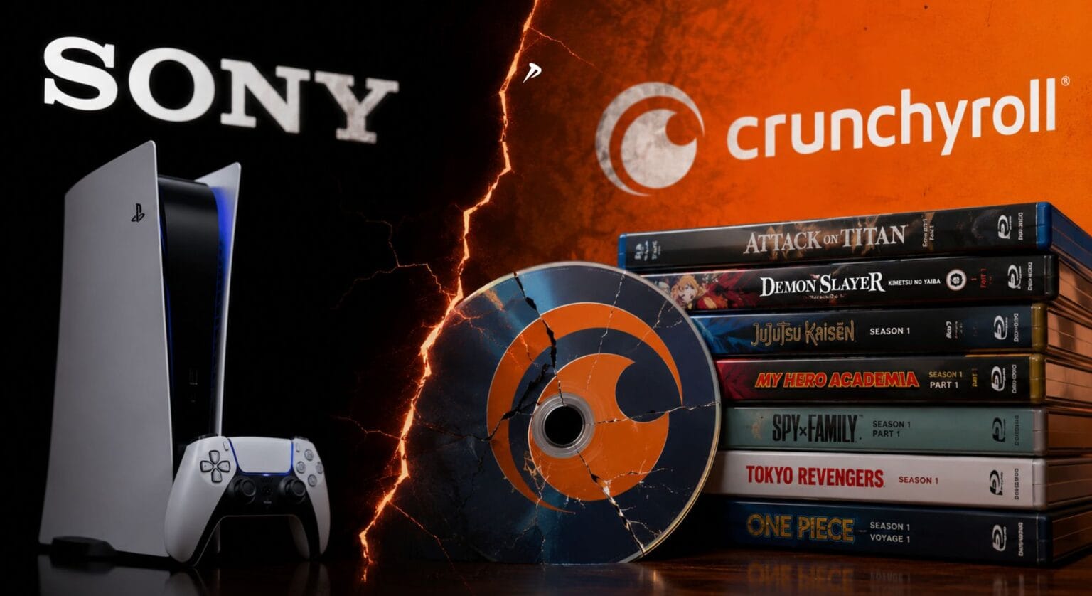 Après la PlayStation, Sony s’attaque aux disques de Crunchyroll : la fin du physique s’accélère Après la PlayStation, Sony s’attaque aux disques de Crunchyroll : la fin du physique s’accélère