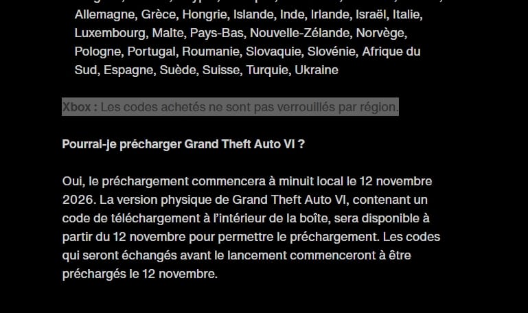 GTA 6 : les joueurs de plus de 120 pays pourraient ne pas pouvoir télécharger le jeu sur PS5