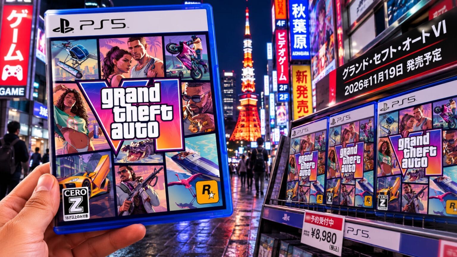 GTA 6 : au Japon, les codes en boîte ne seront valables que 170 jours GTA 6 : au Japon, les codes en boîte ne seront valables que 170 jours