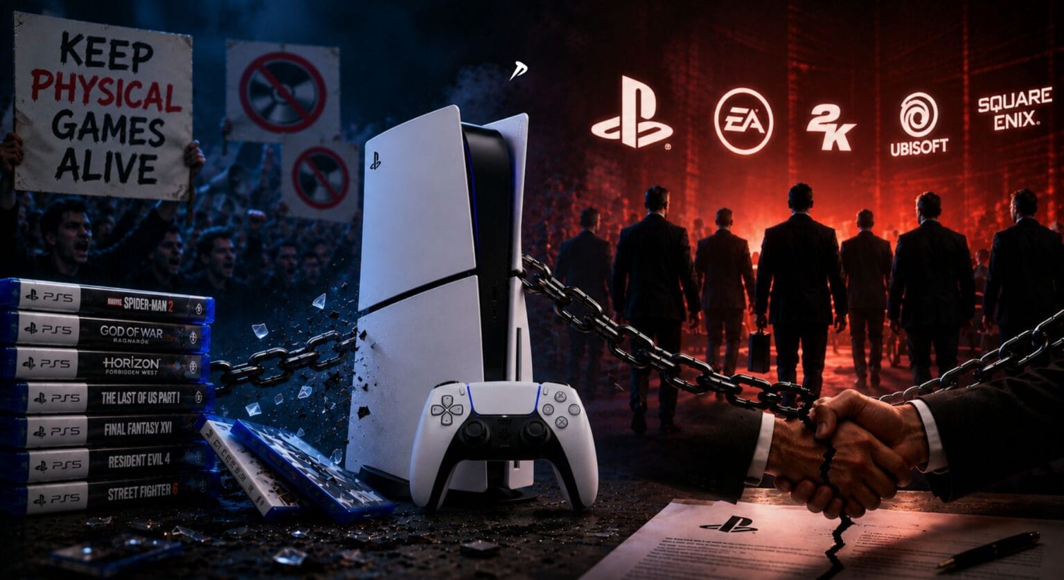 La fin des jeux physiques pourrait retourner les studios AAA contre PlayStation