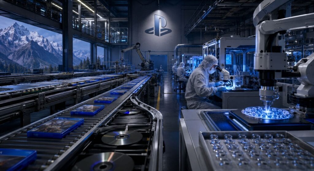 Le plus grand site de production de disques PlayStation est déjà en train de changer de rôle
