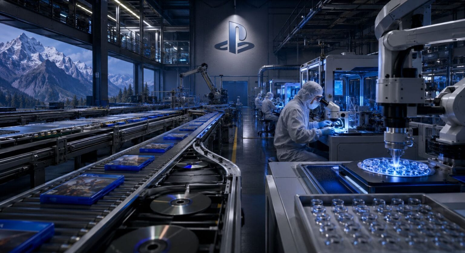 Le plus grand site de production de disques PlayStation est déjà en train de changer de rôle Le plus grand site de production de disques PlayStation est déjà en train de changer de rôle