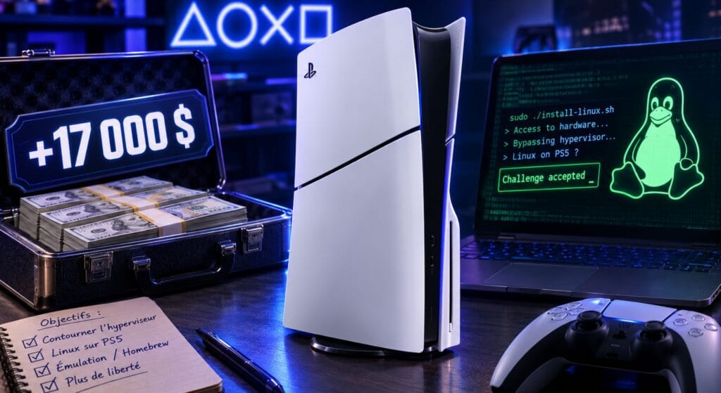 PS5 : plus de 17 000 dollars offerts pour contourner la sécurité de la console PS5 : plus de 17 000 dollars offerts pour contourner la sécurité de la console