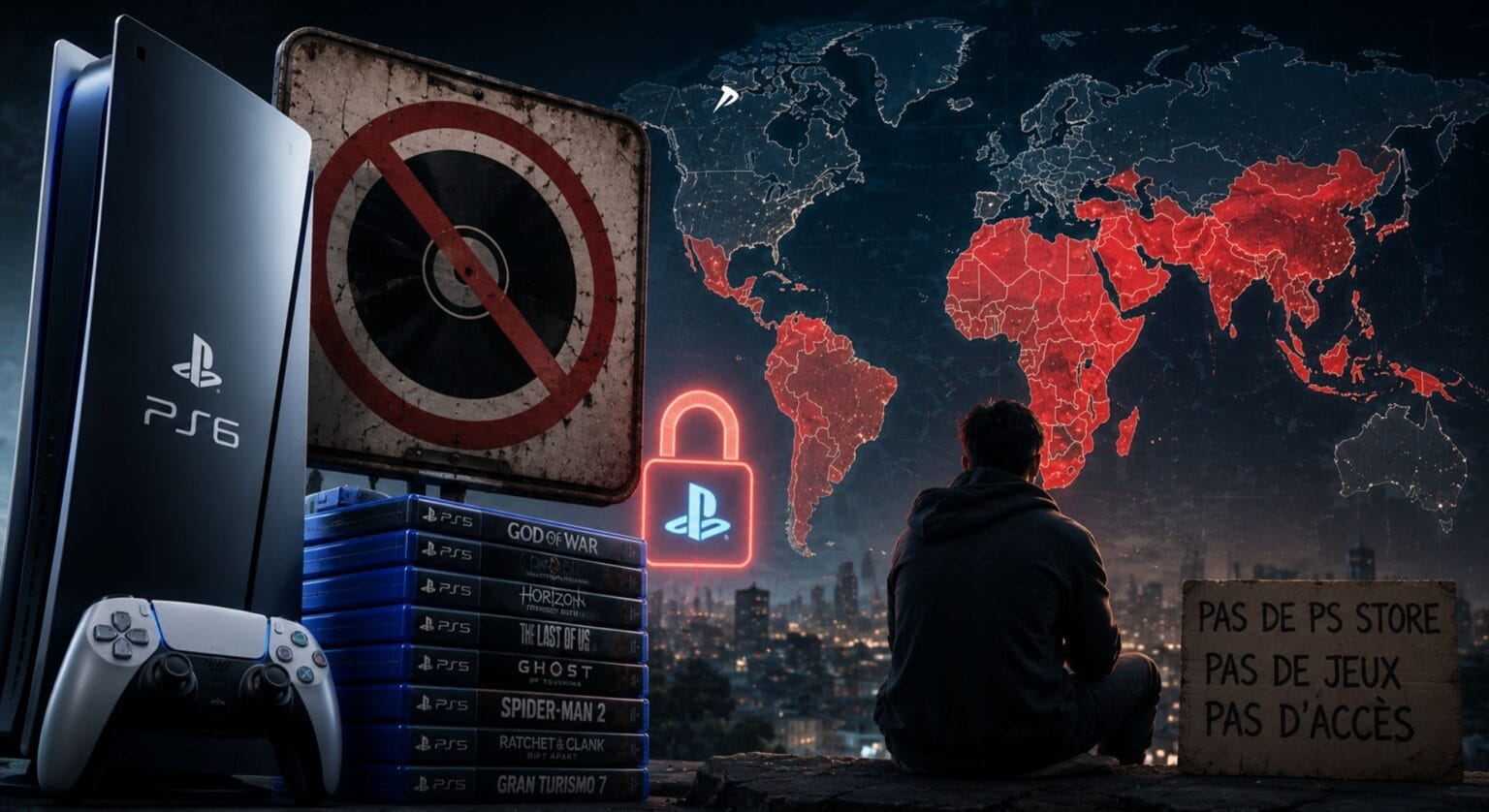 PS6 : la fin du format physique menace de bloquer l'accès aux jeux dans plus de la moitié du monde