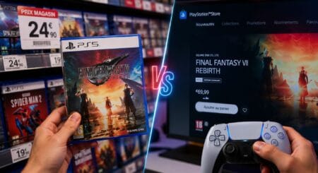 PlayStation : les jeux physiques peuvent coûter jusqu’à 50 € de moins que les versions numériques