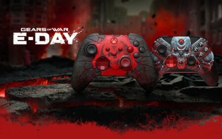 Xbox dévoile une manette Gears of War: E-Day au design ravagé par l’Emergence Day Xbox dévoile une manette Gears of War: E-Day au design ravagé par l’Emergence Day