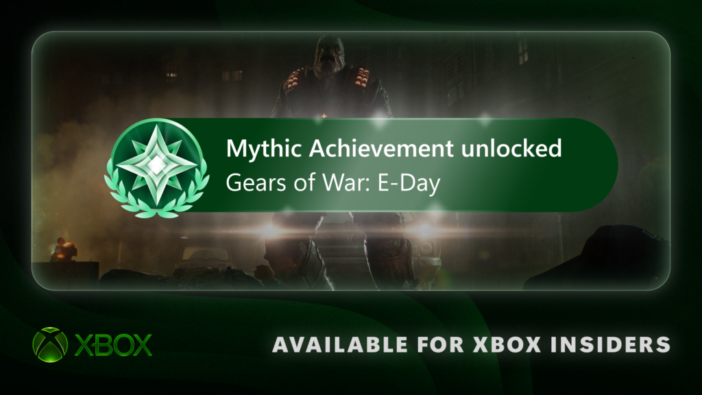 Xbox dévoile sa réponse aux trophées Platine avec les Mythic Achievements 3 Xbox dévoile sa réponse aux trophées Platine avec les Mythic Achievements