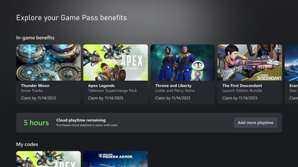 Xbox Game Pass : le Cloud Gaming va bientôt imposer une limite d’heures par mois 1 Xbox Game Pass : le Cloud Gaming va bientôt imposer une limite d’heures par mois