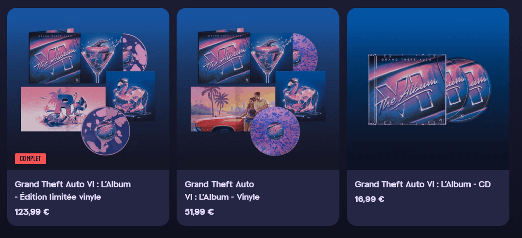GTA 6 : L’album physique s'annonce grandiose, mais un détail ravive la colère de la communauté 4 GTA 6 : L’album physique s'annonce grandiose, mais un détail ravive la colère de la communauté