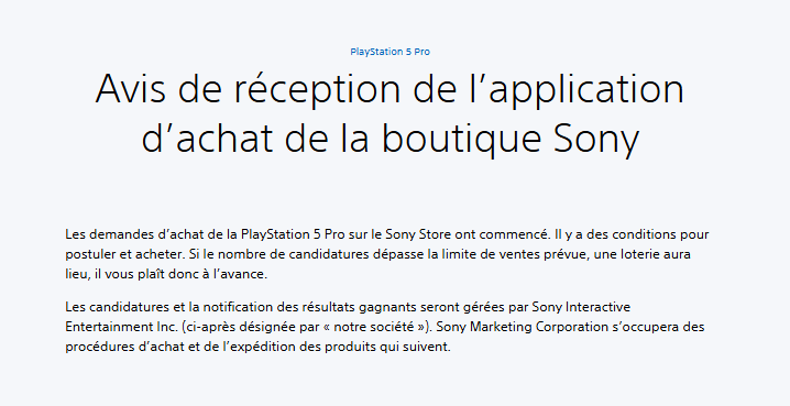 Au Japon Sony exige 60 heures de jeu pour avoir le droit d'acheter la PS5 Pro 3 Au Japon Sony exige 60 heures de jeu pour avoir le droit d'acheter la PS5 Pro