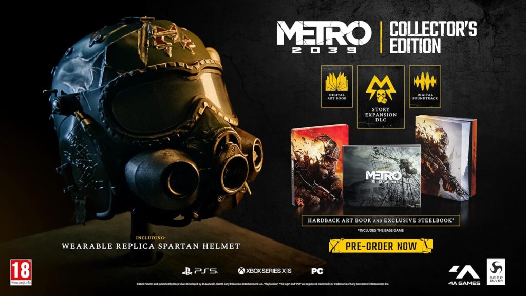 Metro 2039 : quelle édition choisir entre Day One, Deluxe et Collector ? 8 Metro 2039 : quelle édition choisir entre Day One, Deluxe et Collector ?