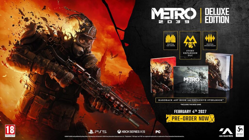 Metro 2039 : quelle édition choisir entre Day One, Deluxe et Collector ? 1 Metro 2039 : quelle édition choisir entre Day One, Deluxe et Collector ?