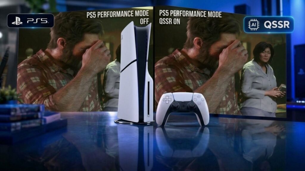 Le QSSR impressionne sur PS5 avec une qualité d’image nettement supérieure