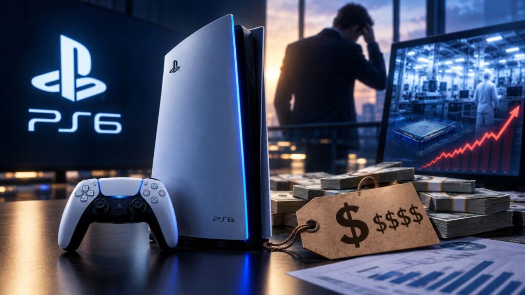 La PS6 pourrait coûter une fortune à Sony avant même sa commercialisation