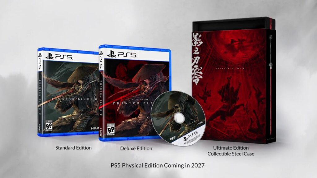 Phantom Blade Zero aura droit à une édition physique sur PS5 en 2027 1 Phantom Blade Zero aura droit à une édition physique sur PS5 en 2027