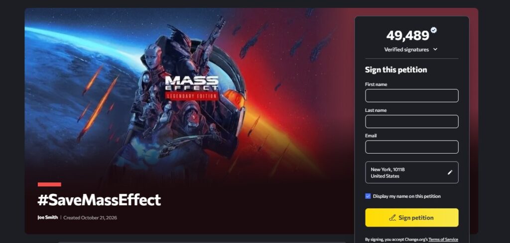 Les fans de Mass Effect se mobilisent pour convaincre EA de sauver la saga